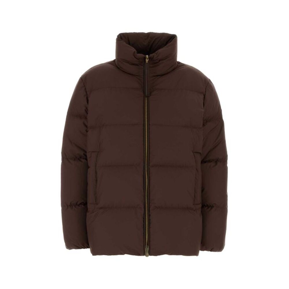 Moncler Women Chocolate Polyester Vivantesse Down Jacket